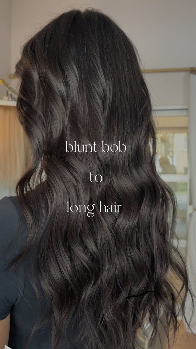 The Blunt Bob with Extensions