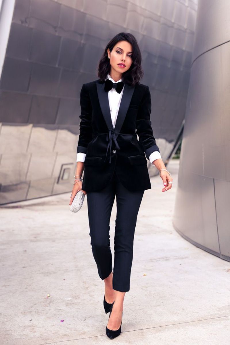 Velvet Midnight Cocktail Suit