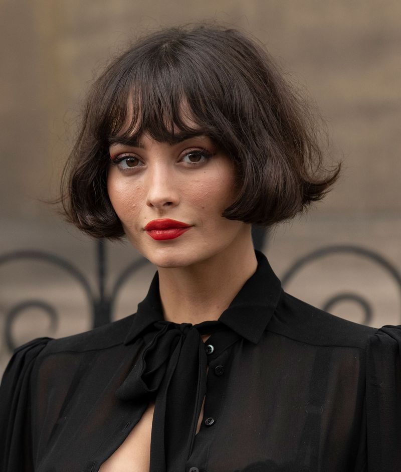 Sleek Chin-Length Pageboy