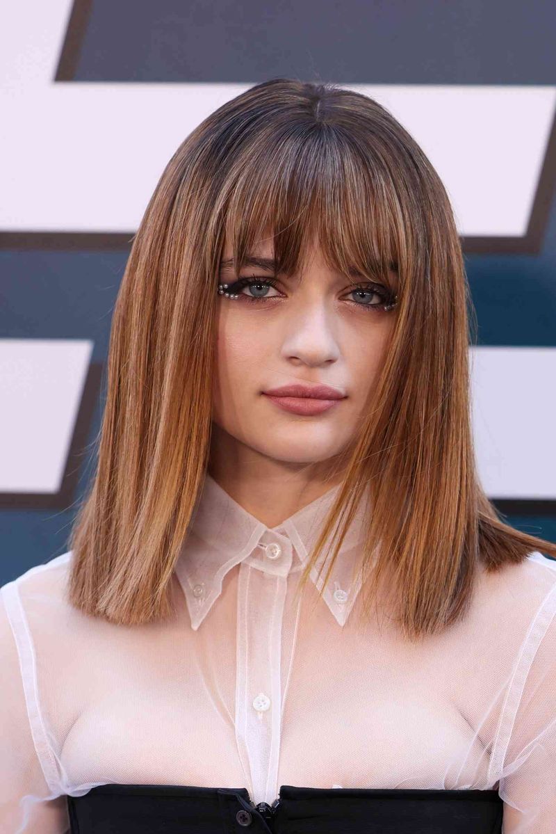 The Blunt Bob with Bangs