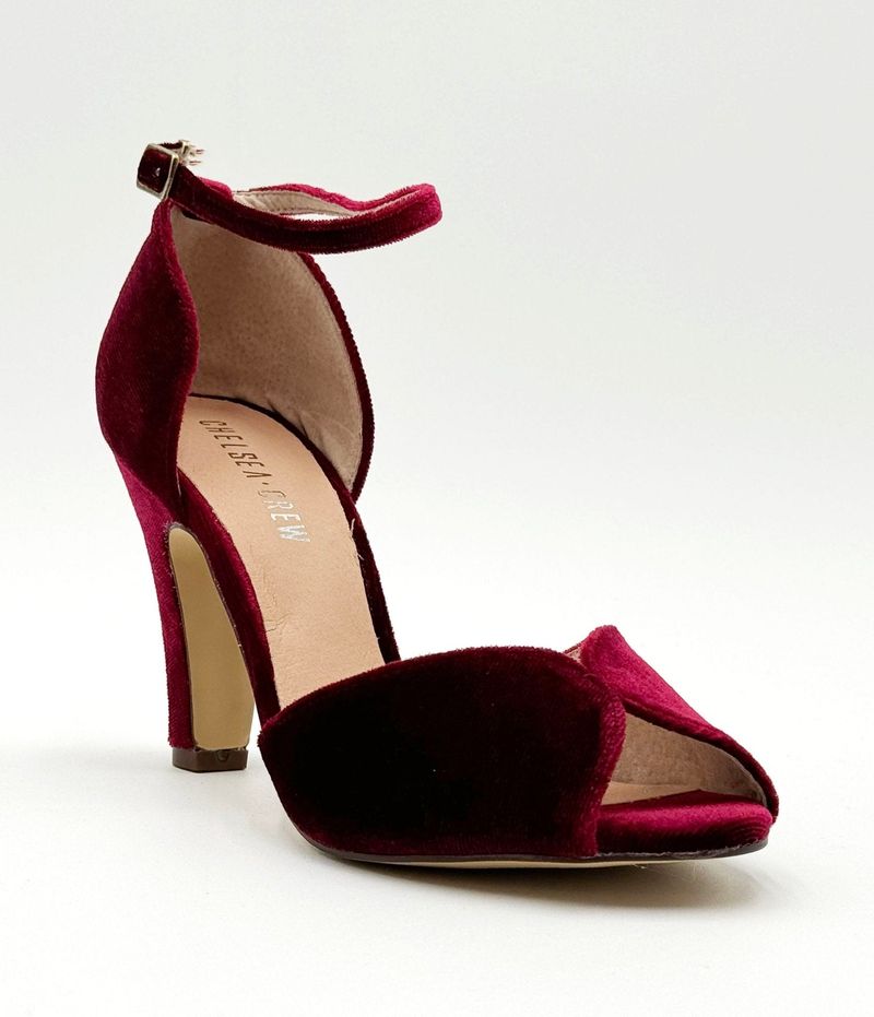 Vintage Velvet Pumps