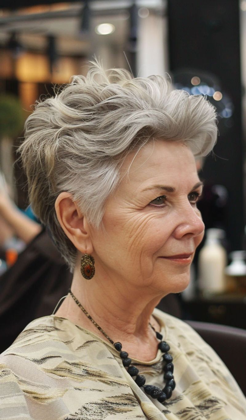 Textured Quiff with Soft Layers