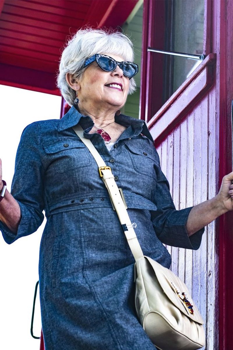 The Edgy Denim Dress