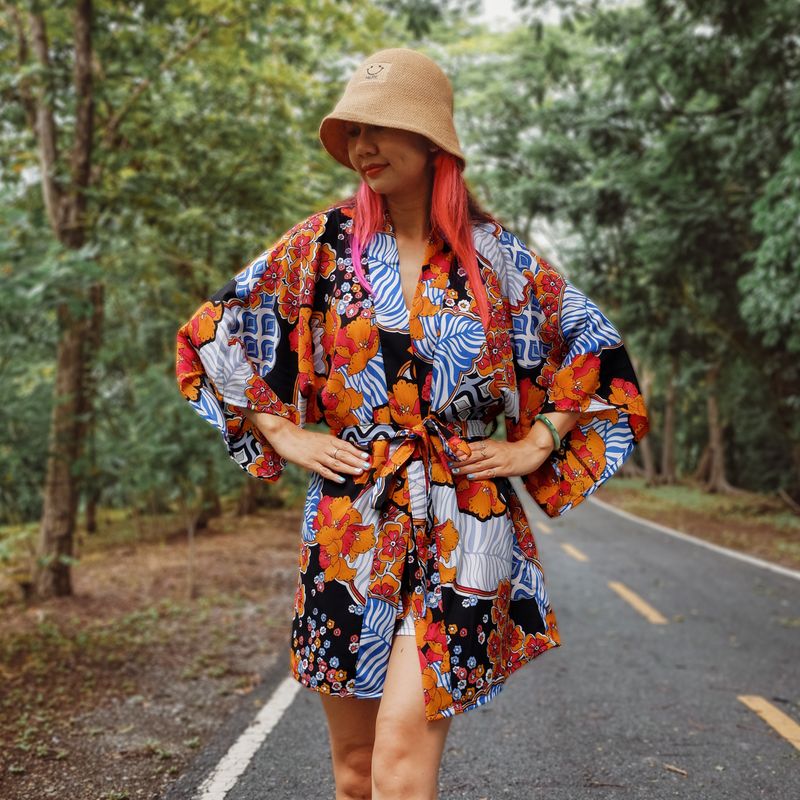 The Printed Kimono