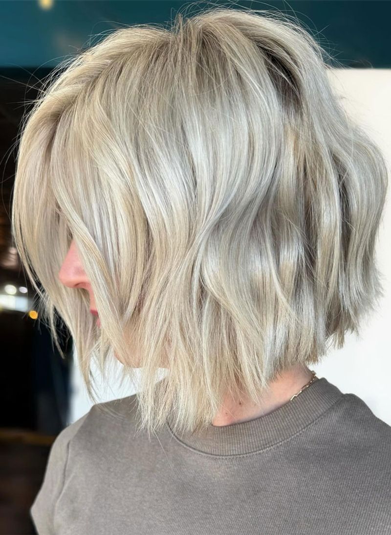 The Textured Blunt Cut