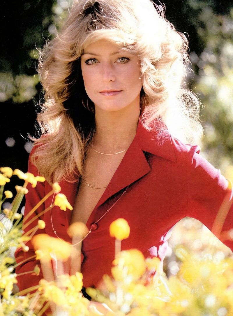 The Feathered Farrah Flip