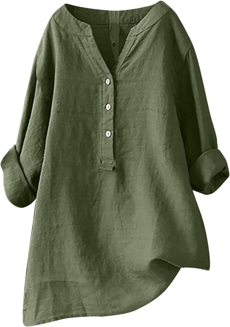 The Eco-Friendly Linen Blouse