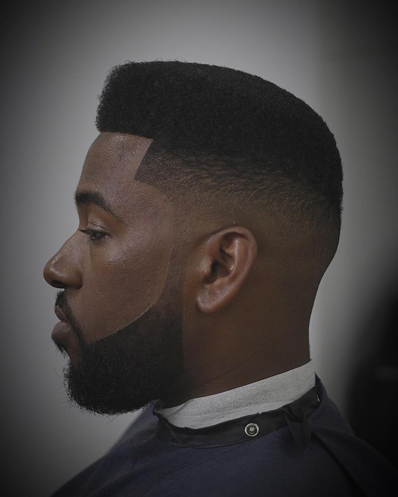 The Flat Top Fade