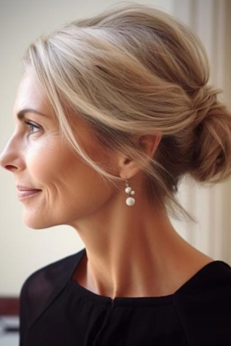 Chignon solto