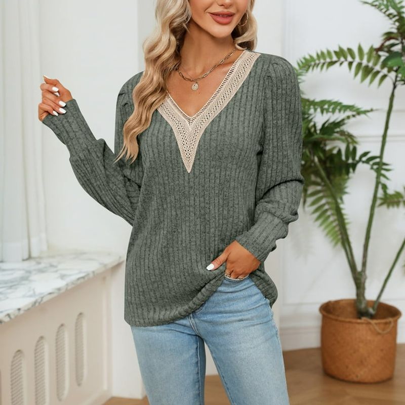 The Cozy Knit Blouse