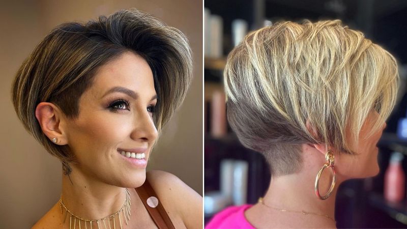 The Curvy Bob with Pixie Crown