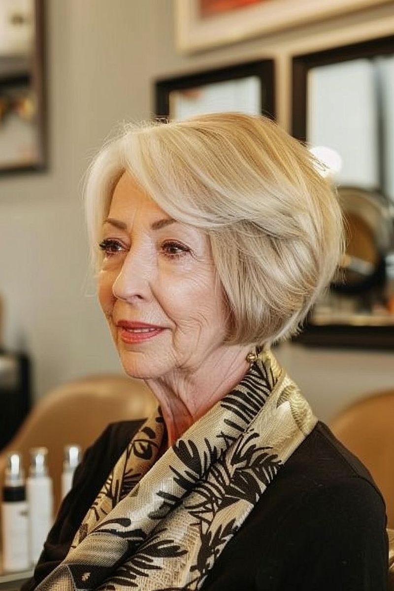 The Retirement Ready: Yellow-Toned Pageboy