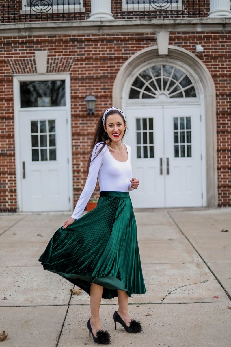 The Pleated Skirt