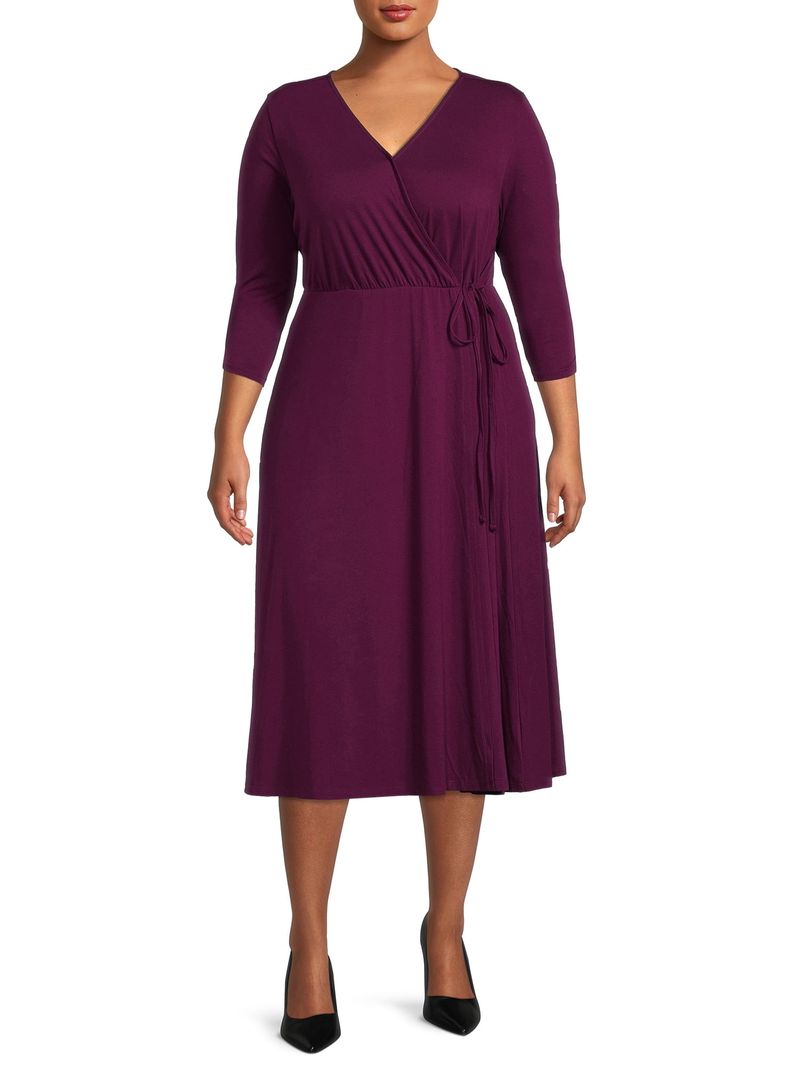 The Faux Wrap Dress