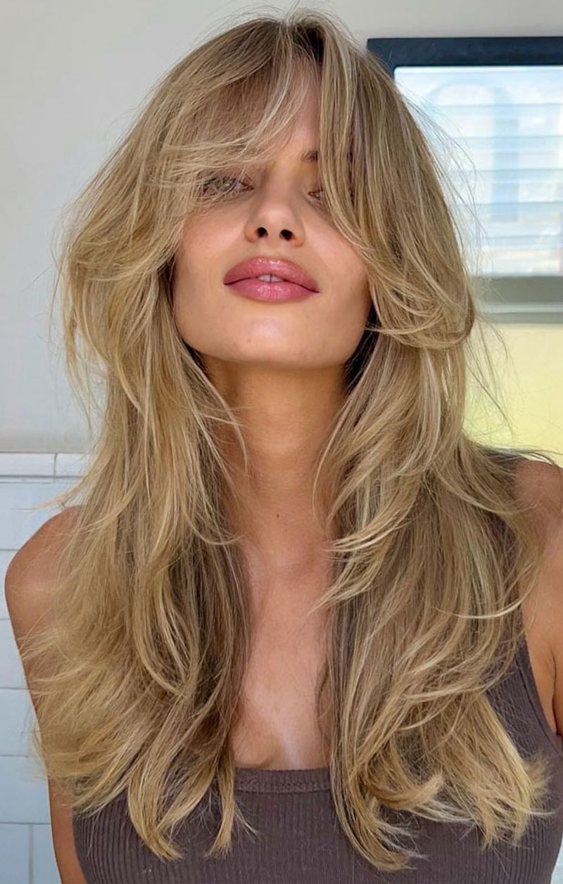The Feathered Shag For Fine Hair