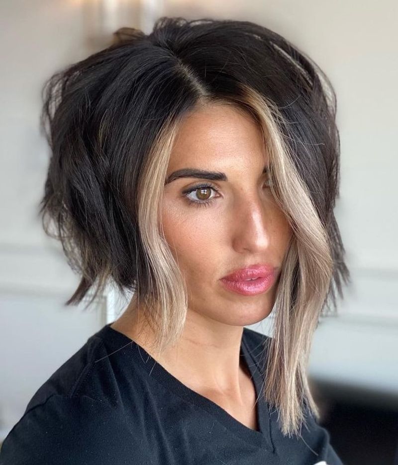 La coupe asymétrique