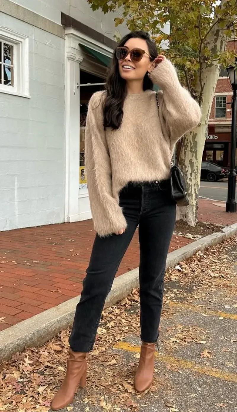 High-Waisted Black Jeans That Actually Fit
