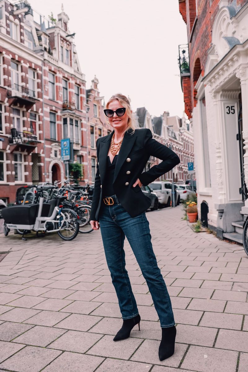 The Chic Blazer and Jeans Combo