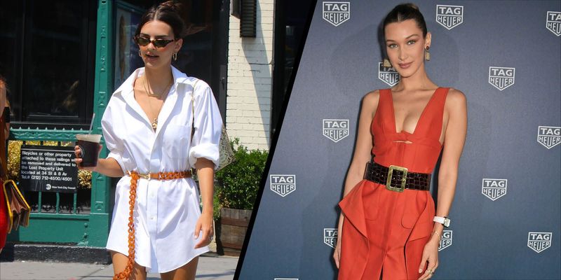 Statement Belt with Dress