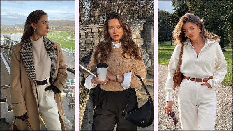 Sophisticated Knitwear Layering