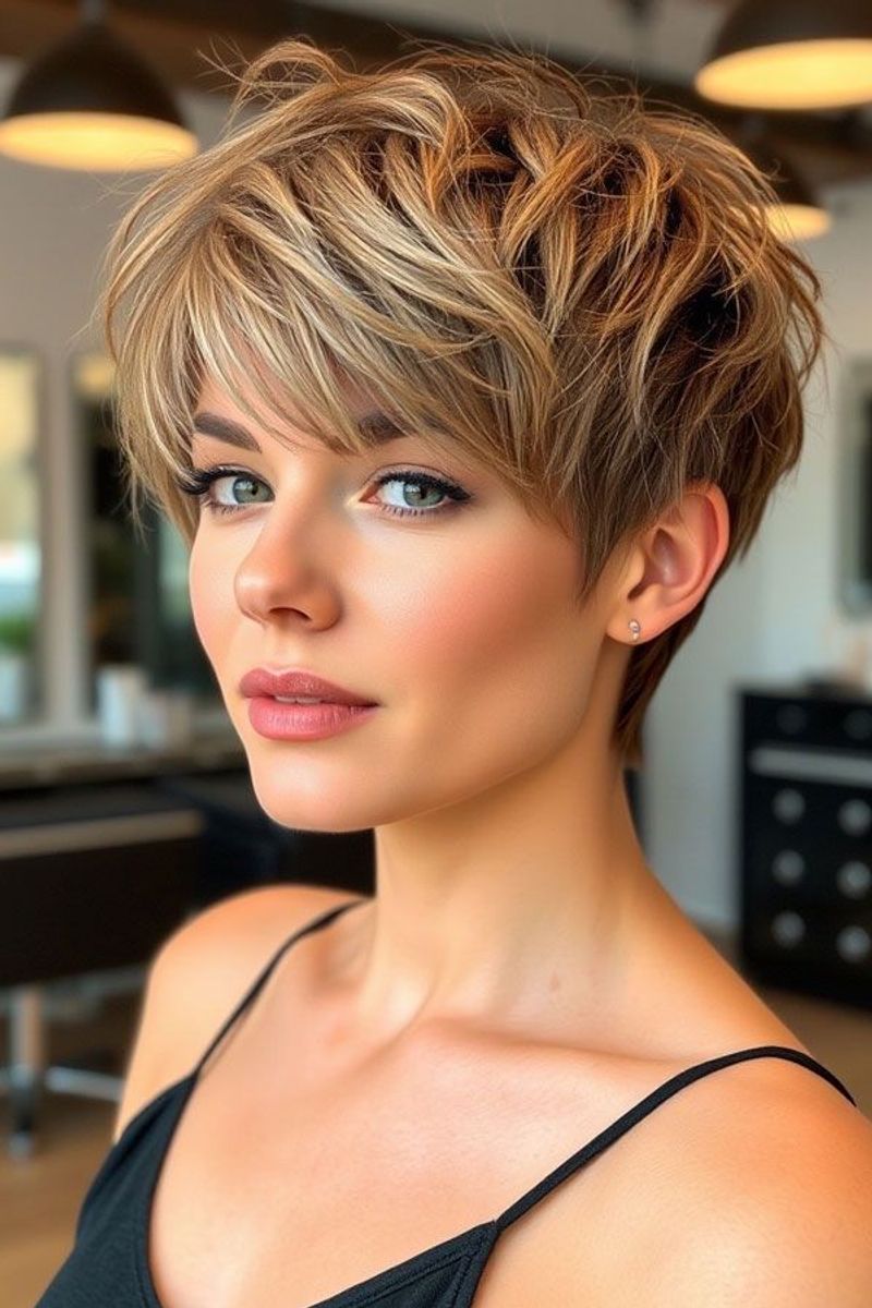 The Tousled Beach Pixie