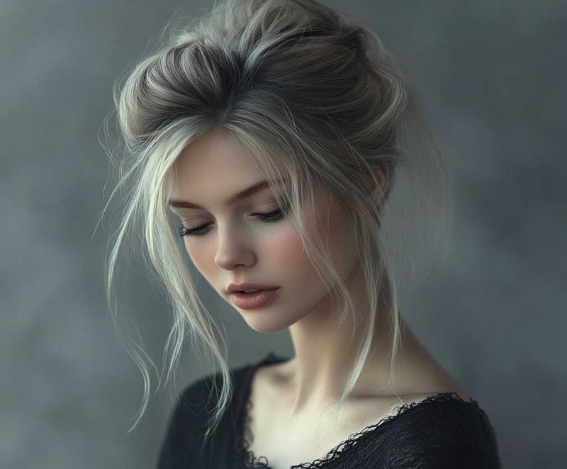 The Playful Messy Bun