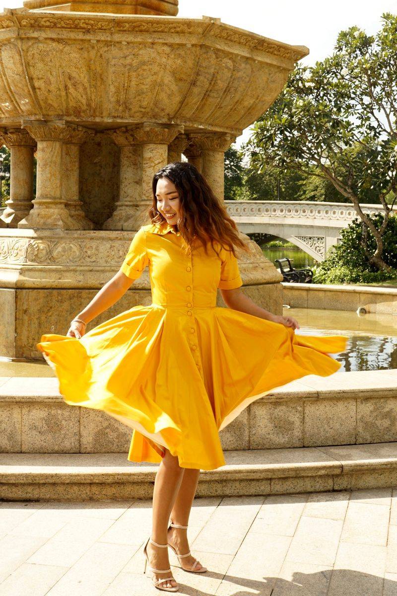 Retro Halter Sundress