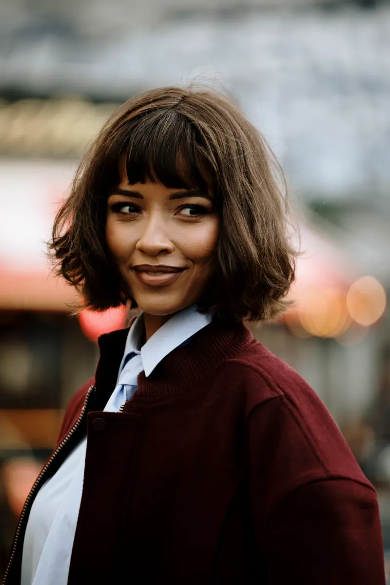 Perfectly Imperfect Bangs