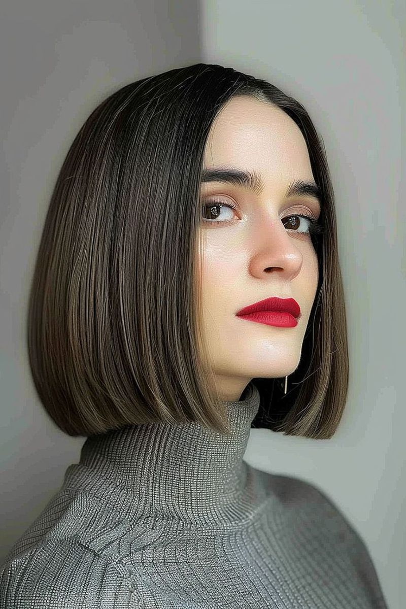 The Sleek Blunt Cut