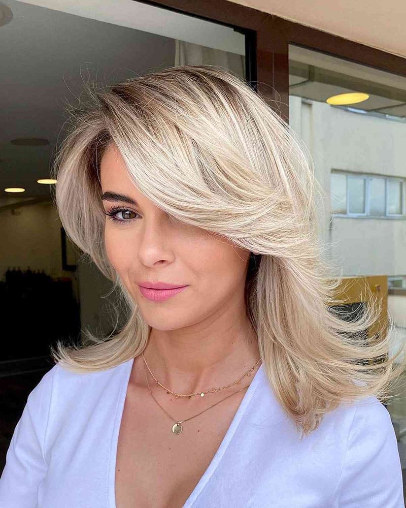 Layered Lob with Side Sweep