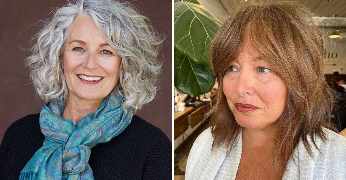 The Trick To Making Fine Hair Look Thicker After 60 And 15 Hairstyles That Show It
