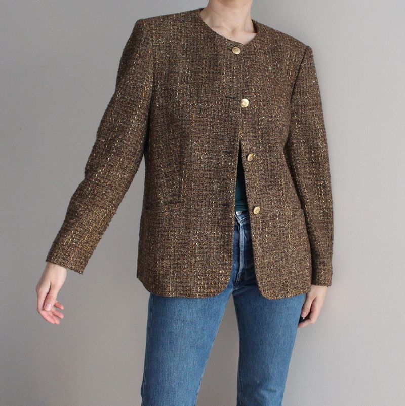 Relaxed Blazers in Unexpected Fabrics