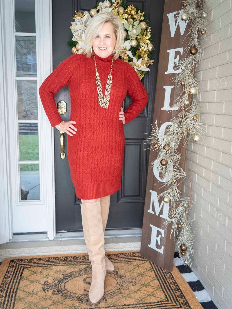 The Cozy Knit Dress