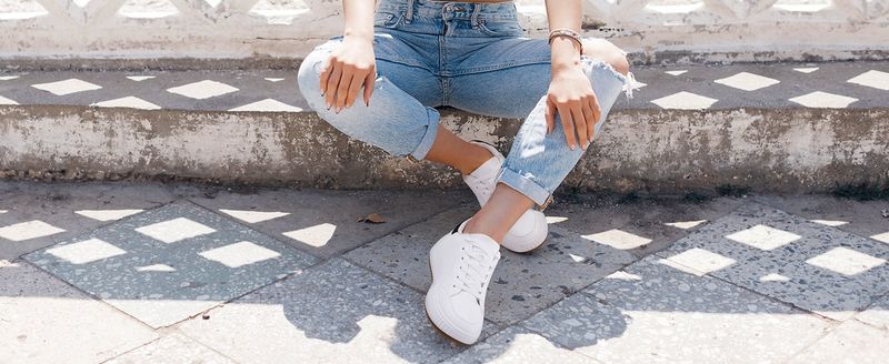 Classic White Sneakers