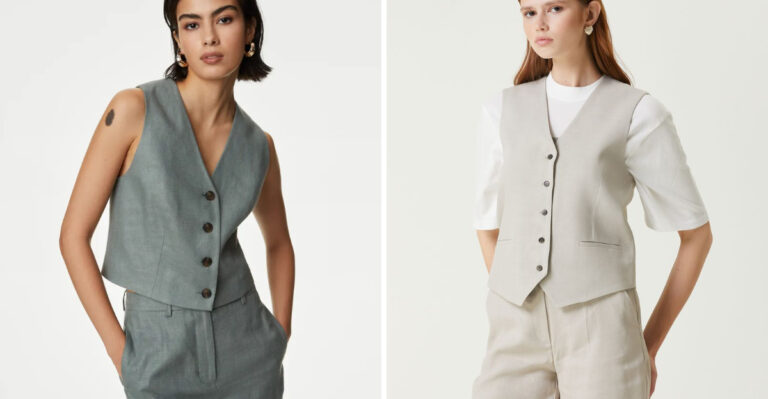 These 19 Linen Vests Are the Must-Have Wardrobe Staple of Spring