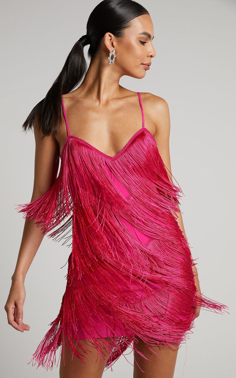 Fuchsia Fringe Festival Frock