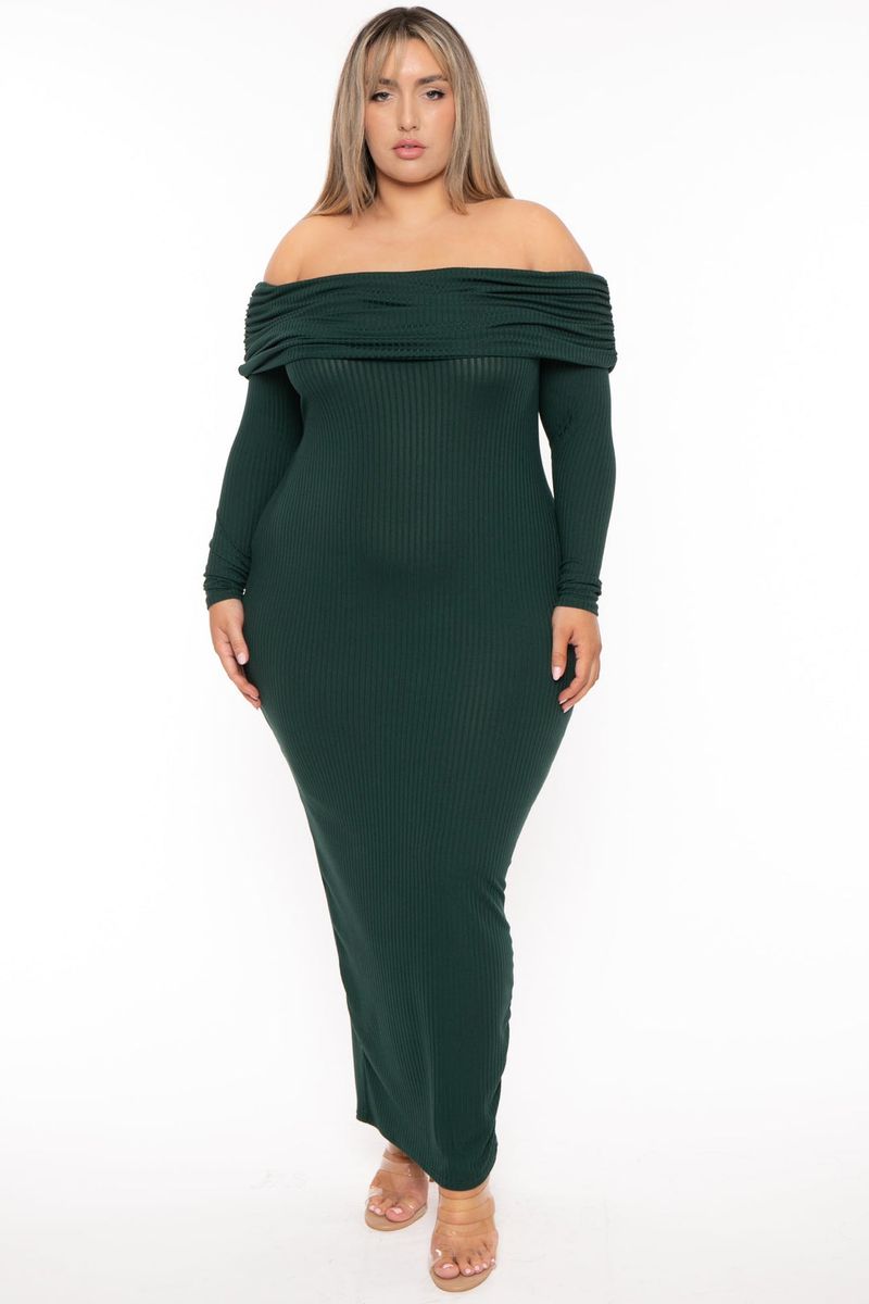 Off-Shoulder Stretch Dresses That Move