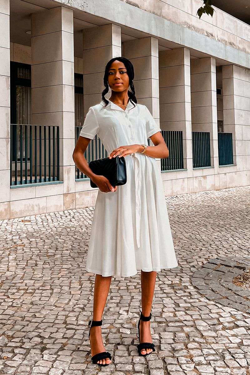 Button-Down Shirt Dress