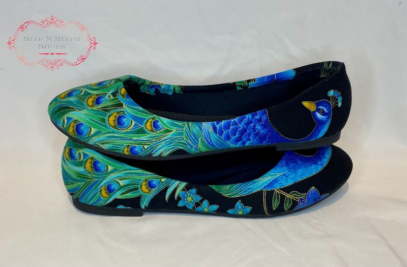 Peacock Feather Flats