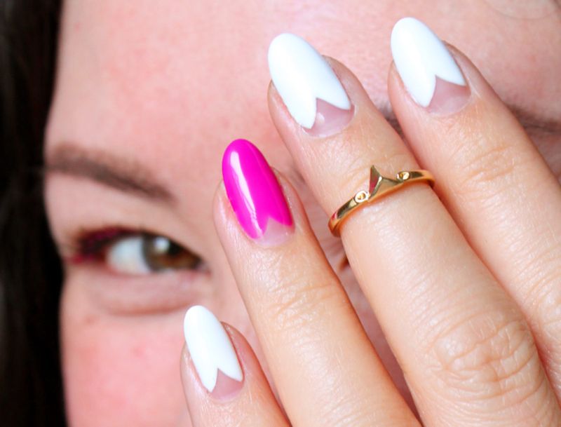 Scalloped French Tips