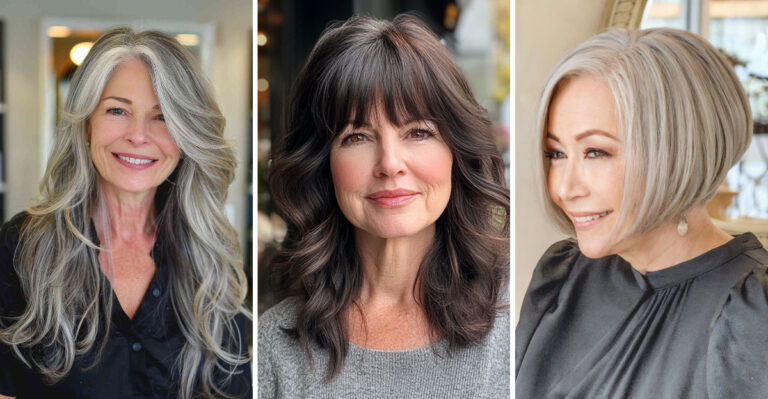 Tired Of Flat Hair? 20 Layered Haircuts That Solve Common Hair Struggles For Women Over 60