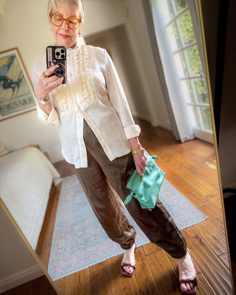 Pair With A Silk Blouse