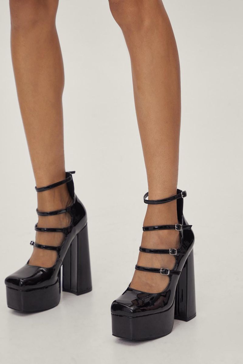 Platform Mary Janes
