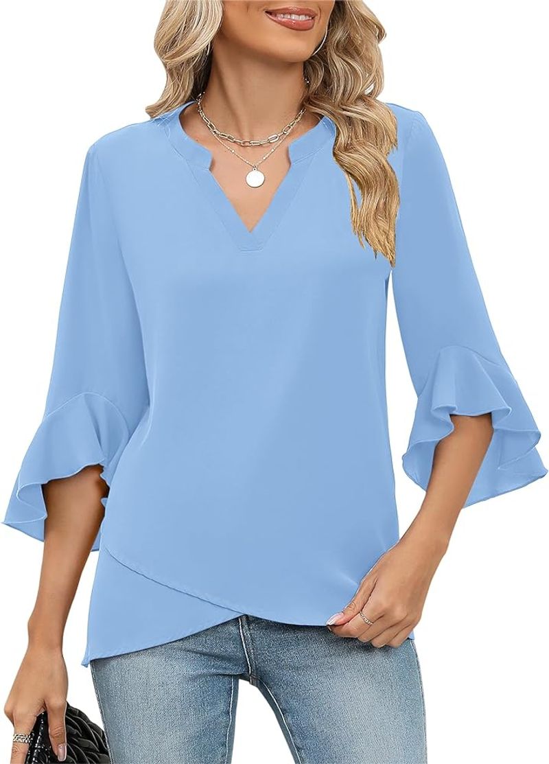 Bluebell Asymmetrical Hem Blouse