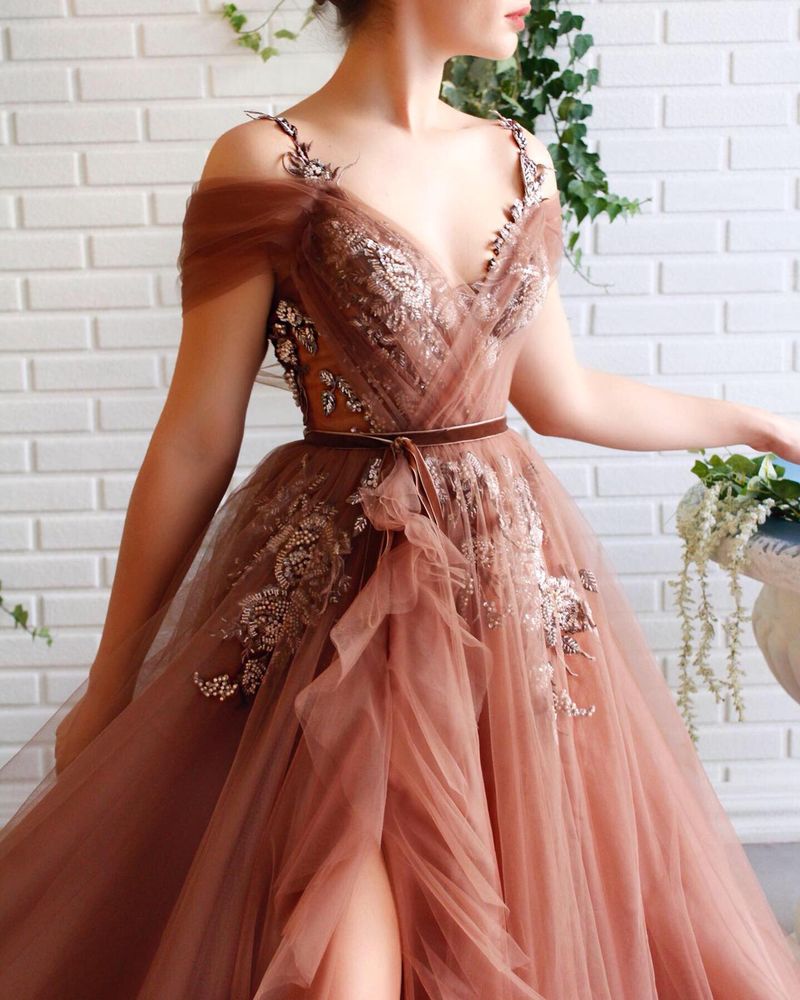 Enchanting Embroidered Gown