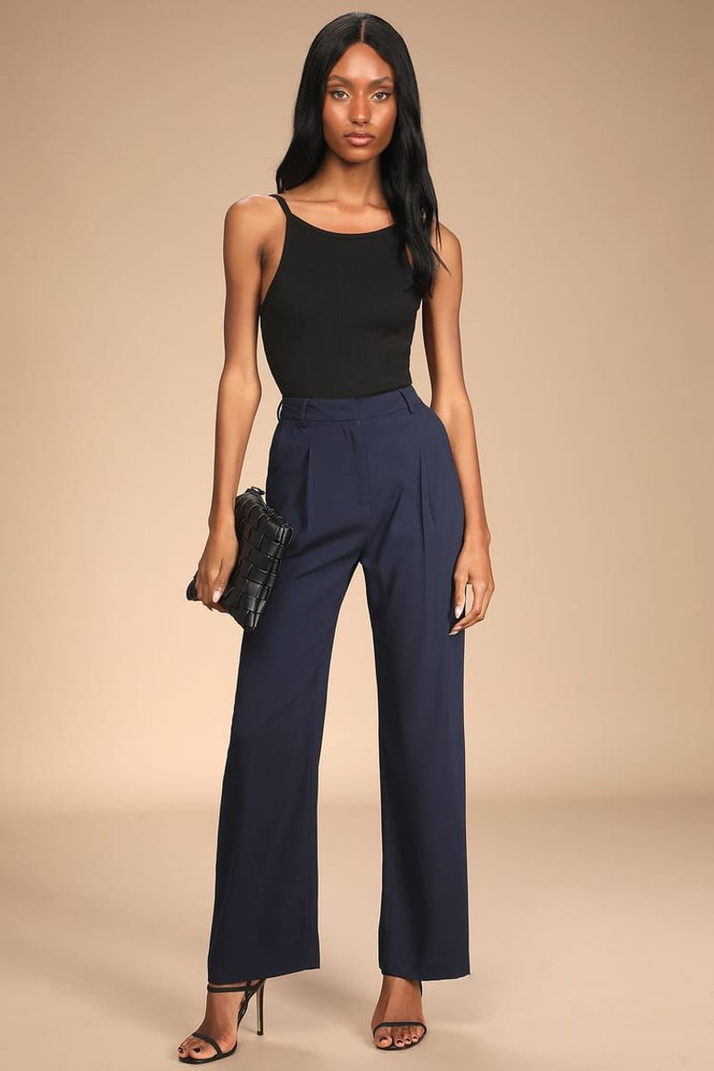 Classy High-Waist Slacks