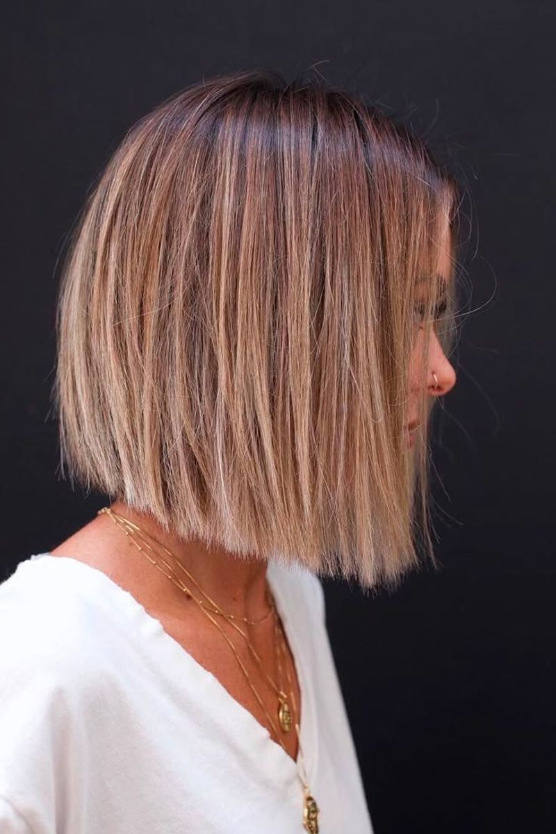 Blunt Bob with Textured Ends