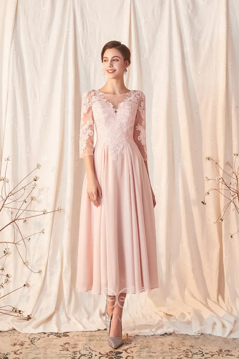 Classic Lace Tea-Length