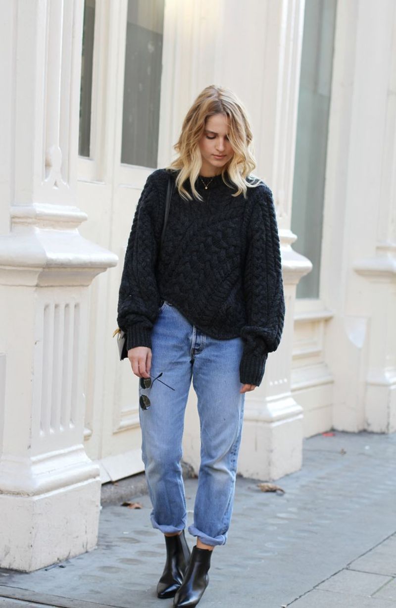 Chunky Knit Sweater Coziness