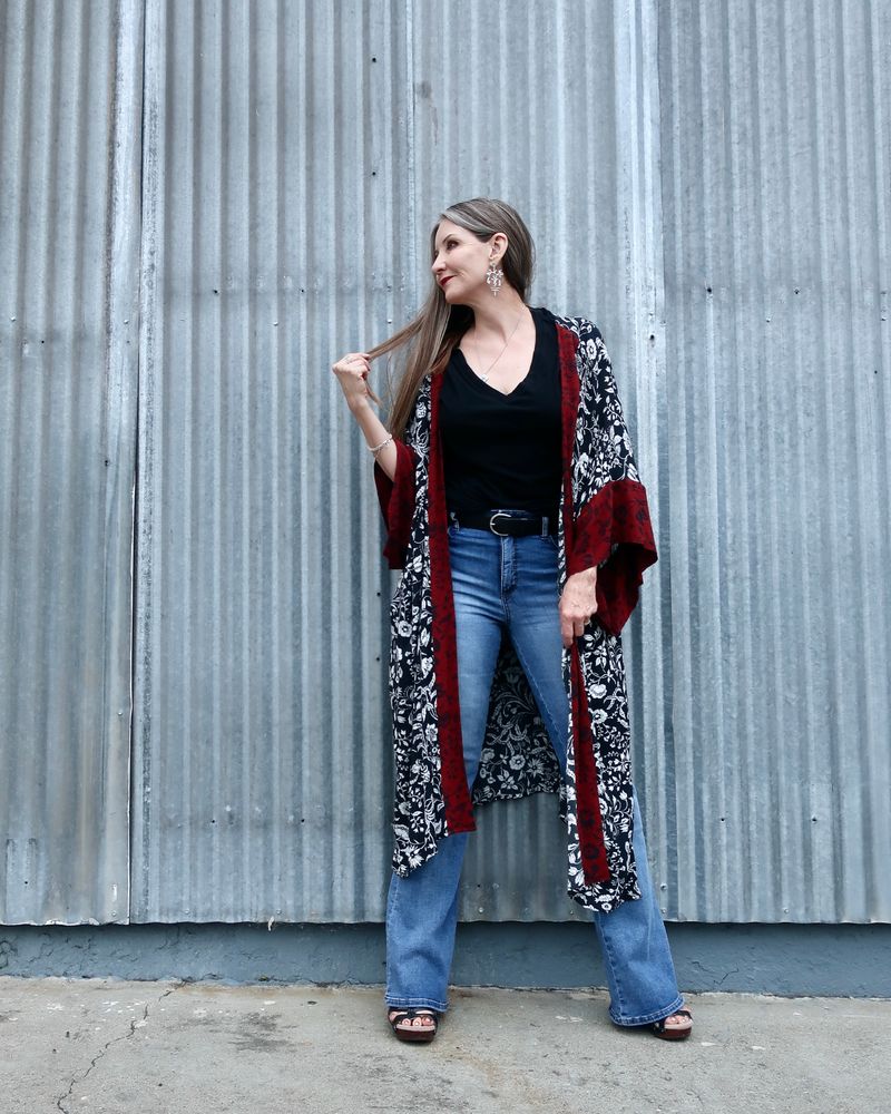 Flowy Kimono Layer